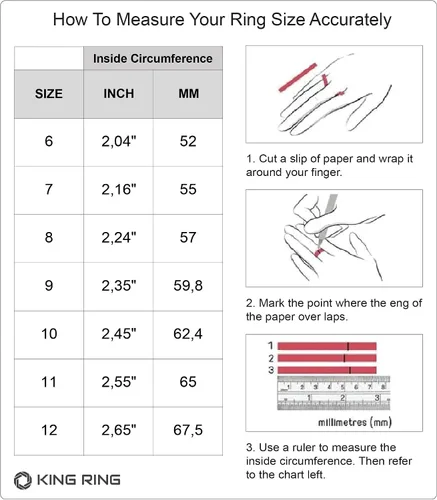 Vista 7 de King Ring Anillo giratorio ultra pulido de 0.315 pulgadas Anillo brillante de acero inoxidable pesado, anillo antiestrés para hombres y mujeres