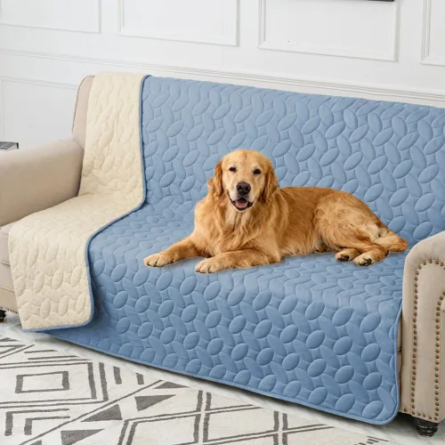 Vista 26 de Ameritex Funda impermeable para cama de mascotas, manta antideslizante para cama de perro, para sofá y muebles, impermeable, nuevo diseño