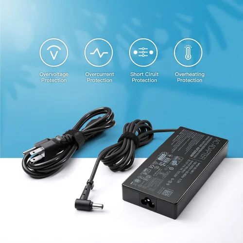 Vista 6 de Cargador de CA de 120 W para Asus Zenbook Flip 15 Q528E Q537F Q538E Q539Z Q537FD-BI7t7 Q528EH-202.BL Q538EI-202.BL UX534F Q546F Q547F Q506f Q526F