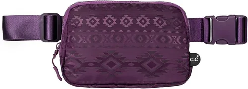 Vista 47 de C.C Bolsa de cintura para mujeres – Riñonera acolchada cruzada para el cuerpo con correa ajustable, idea de regalo de moda, Ajuste regular