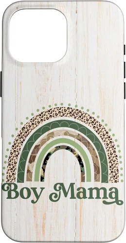 Vista 19 de Funda para iPhone 17 con estampado de leopardo y arcoíris para iPhone 17