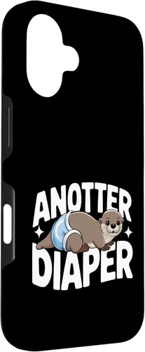Vista 3 de Anotter Diapers - Funny Newborn Parents New Dad Mom Case for iPhone 16