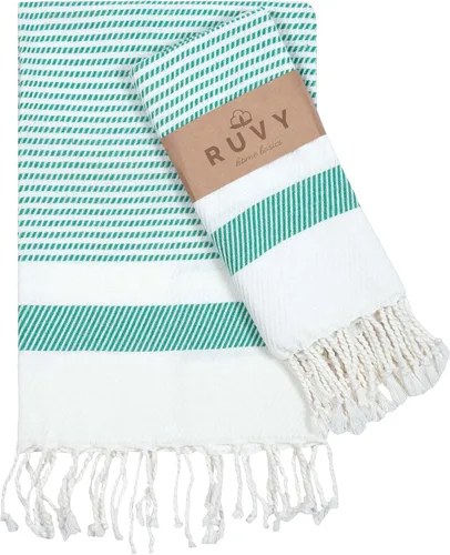 Vista 28 de Ruvy Home Basics - Juego de 2 toallas de mano turcas para baño, 18 x 40 pulgadas, algodón y baño decorativo, toallas de cocina, paños de cocina, té