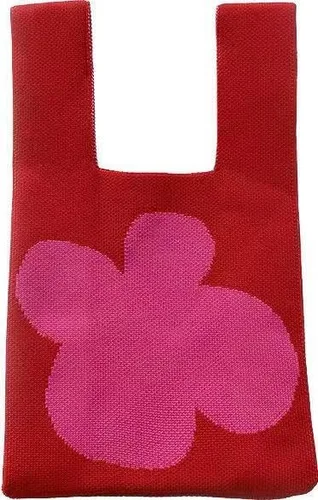 Vista 2 de Bolso lindo de punto casual bolso de compras (Heart01, XL)