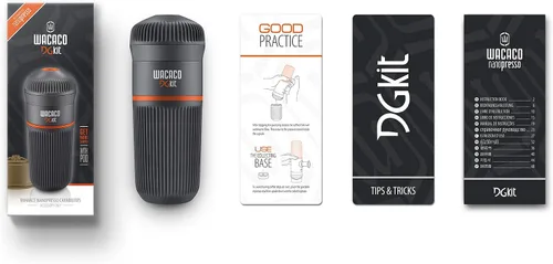 Vista 8 de WACACO Kit DG, accesorio para Nanopresso compatible con cápsulas de café DG, perfecto para viajes, camping u oficina