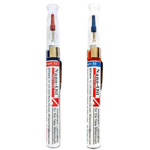 Vista 9 de Nano-Oil Trio - Kit de todos los 3 grados: 5 CLP + 10 + 85 Peso - Concentrado Antifricción NanoLube NLNA-5-10-85-8cc