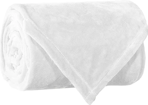 Vista 23 de Comfort Lab Manta de franela de felpa, suave, ligera, manta de forro polar para regalo, para sofá, cama y decoración del hogar, antibolitas y no se