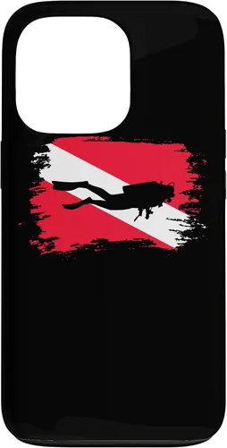 Vista 10 de Funda con bandera de buceo para iPhone 16