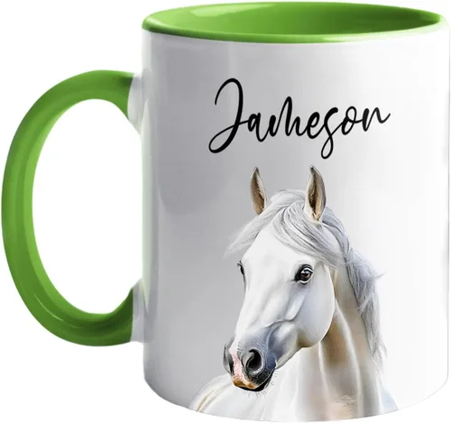 Vista 32 de Tazas de café de alpaca personalizadas elige nombre, regalos para hombres, mujeres, amantes de las alpacas, taza de café personalizada con acento