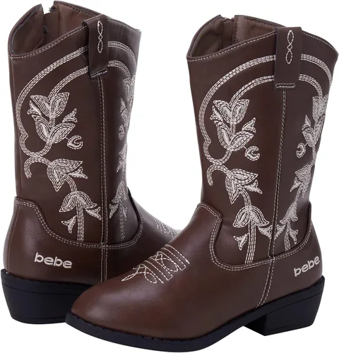 Vista 3 de bebe Botas vaqueras para niñas Botas vaqueras clásicas del oeste (niñoniña)