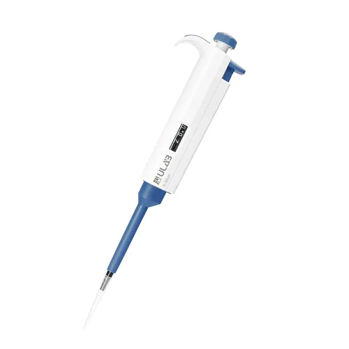 Vista 7 de ULAB Pipetador de un solo canal, micro pipetas de volumen ajustable, Vol.Range.0.1-2.5μl, ULH1015