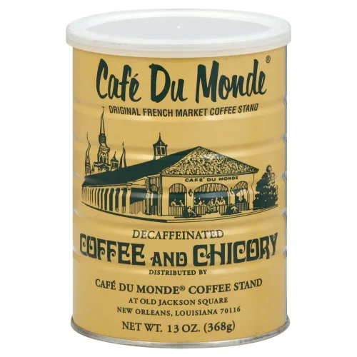 Vista 4 de Cafe Du Monde Café descafeinado de achicoria, peso neto, 13 onzas (paquete de 2)