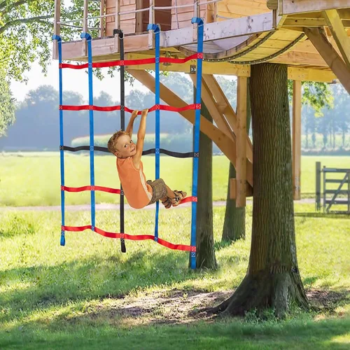 Vista 3 de Red de escalada para niños al aire libre, red de carga de escalada, accesorios para patio de recreo, red de escalada para niños accesorios