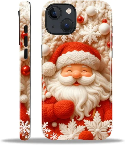 Vista 53 de Funda para iPhone 13 iPhone 14, a prueba de golpes, funda protectora híbrida de 2 capas, doble protección contra caídas, antiarañazos, diseño