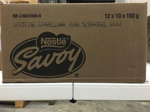 Vista 3 de Carré Autentico Chocolate Savoy Venezolano 1 Caja, 10 Bares (Hazelnuts)