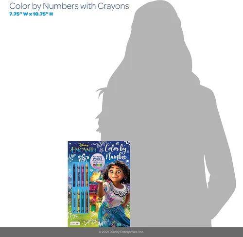 Vista 5 de Disney Encanto - Libro de 32 páginas para colorear y actividades con 8 crayones de tapa blanda 51726 Bendon
