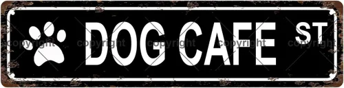 Vista 43 de AIREDALE AVE DOG - Letrero de metal para bar, cafetería, garaje, cueva, habitación, baño, granja, jardín, porche, decoración de patio, 16 x 4