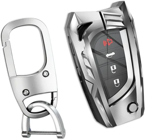 Vista 73 de Funda para Llavero Audi, Llavero, Protección de Aleación de Zinc Funda para Llave de Automóvil para A3 A4 A5 A6 Q7 Q5 TTS SQ5 R8 RS4 RS5 S5