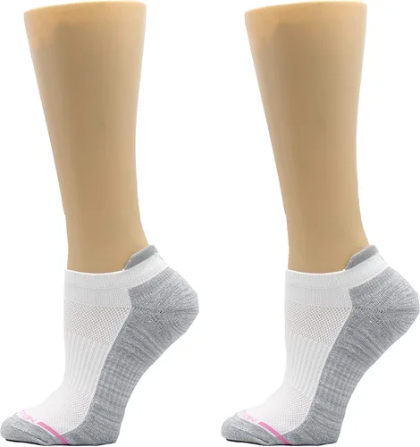 Vista 56 de Dr. Motion Calcetines de compresión de corte bajo para mujer, paquete de 2