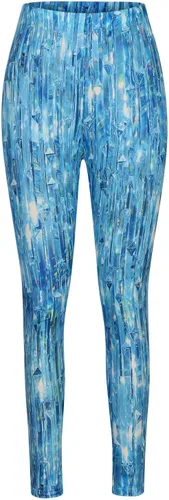 Vista 2 de Leggings con estampado de lentejuelas para mujer, pantalones deportivos de cintura alta, pantalones largos elásticos y brillantes, para citas
