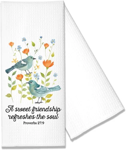 Vista 9 de Hafhue Good Friends are Like Stars - Toalla de cocina divertida, regalo para mujeres, hermanas, amigas, mamá, tías, regalo de inauguración