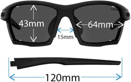 Vista 9 de Tifosi Kilo - Lentes de sol deportivos para hombres y mujeres ideales para ciclismo grava carrera de carretera y montaña senderismo correr