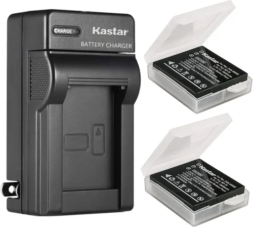 Vista 5 de Kastar Cargador de batería de pared AC para batería Fujifilm NP-70, cargador Fujifilm BC-70, Fujifilm FinePix F20, FinePix F20 Zoom, FinePix F40fd