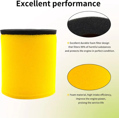 Vista 4 de 13781-19B00 FS-905 Filtro de aire con filtro de aceite Bujía compatible con Suzuki 1987-2002/Quad Runner 250 LT-4WD LT-F250 2x4 4x41987-2001/King