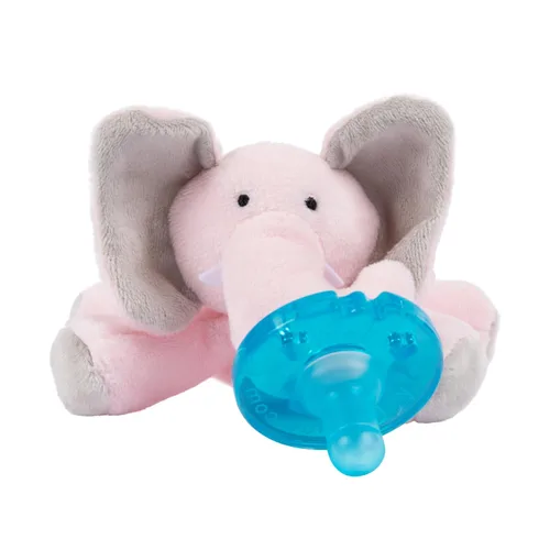 Vista 4 de WubbaNub Chupete Infantil - Elefante Rosa
