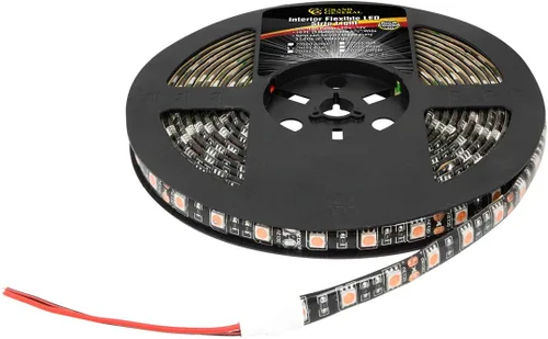 Vista 9 de Grand General 70590 - Tira de luz LED flexible de 16 pies 5050, impermeable, para uso interior, color ámbar