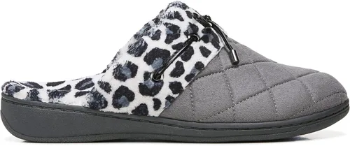 Vista 6 de Vionic Pleasant - Pantuflas ortopédicas para mujer, Negro