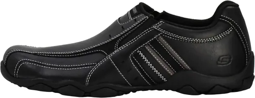 Vista 7 de Skechers Mocasines de meter con nervios de diámetro para hombre de EE. UU