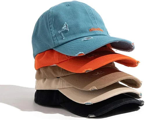 Vista 3 de Croogo Gorra de béisbol suave sin estructurar, unisex, 6 paneles, de perfil bajo, ajustable, para uso diario