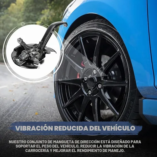 Vista 4 de Nuevo Conjunto de cubo de cojinete de rueda y nudillo de dirección