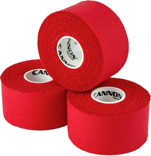 Vista 10 de Cannon Sports Cinta atlética de alta calidad, 1.5 pulgadas x 45 pies por rollo, fácil de rasgar, sin residuos pegajosos, muy fuerte, hipoalergénica