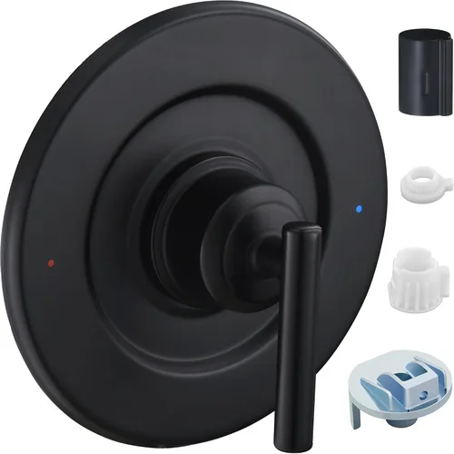 Vista 10 de Reemplazo para el kit de ajuste de válvula Posi-Temp Gibson T2901BN de Moen, níquel cepillado