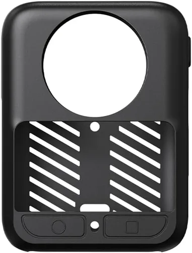 Vista 12 de Funda protectora de lente de silicona compatible con Osmo 360 accesorios de cámara de acción (juego C de silicona)