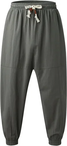 Vista 17 de Pantalones deportivos para hombre, pantalones de otoño e invierno y sólidos para hombres y hombres, cómodos con múltiples bolsillos