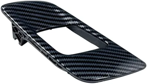 Vista 2 de 1 par de manijas interiores de puerta de fibra de carbono compatibles con Ford Ranger Everest 2015-2022