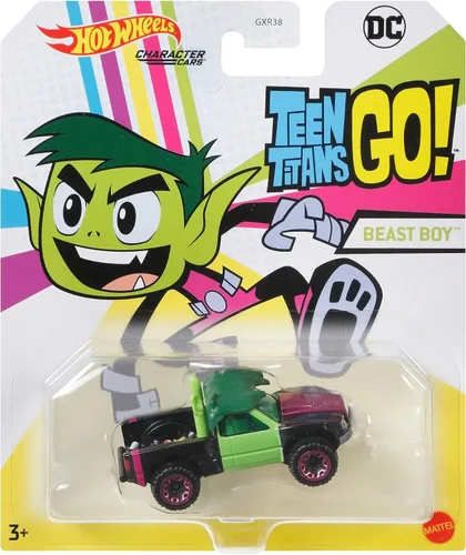 Vista 5 de Hot Wheels - Carros de personajes - Teen Titans Go! - Chico Bestia