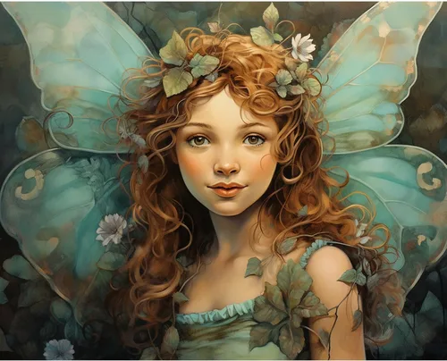 Vista 7 de Little Girl Angel - Pintura por números para adultos, corona rosa, pintura al óleo digital, pintura acrílica, kit de pintura de flores de ángel