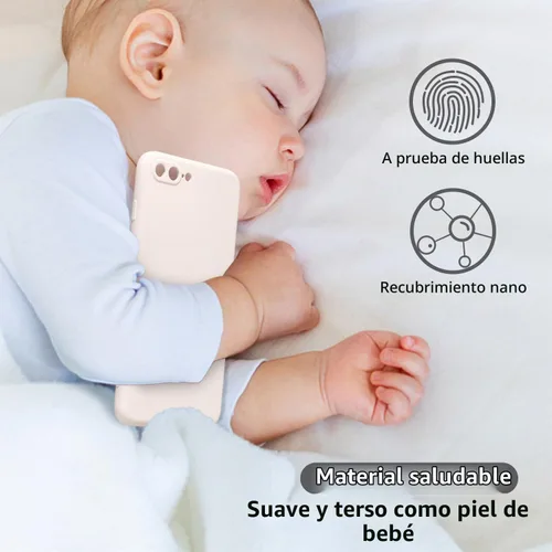 Vista 6 de oakxco Funda para iPhone 7 Plus Funda para iPhone 8 Plus de Silicona Líquida, Bonita Delgada Fina Cubierta Suave de Gel de Goma Suave para Mujeres