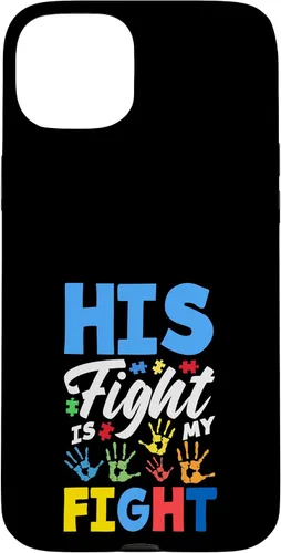 Vista 12 de His Fight is My Fight Autism Awareness Case for iPhone Air