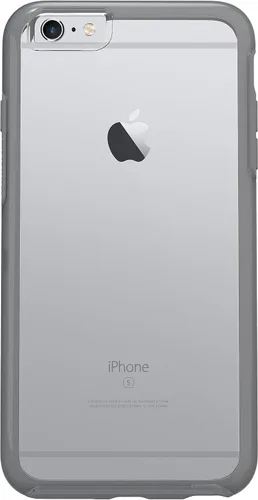 Vista 5 de OTTERBOX Symmetry Clear Series - Funda para iPhone 6 Plus/6s Plus (versión de 5.5 pulgadas), embalaje al por menor, cristal negro