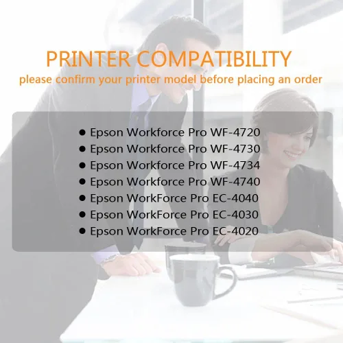 Vista 2 de Run Star 2 paquetes remanufacturados para 802XL T802XL cartucho de tinta cian repuesto para Epson 802XL T802XL uso para impresora Epson Workforce