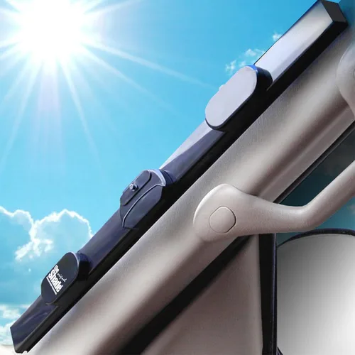 Vista 6 de Dash Designs, Inc.Retractable 21 Inches Windshield Sunshade for Honda HR-V 2023-2024 (Silver)