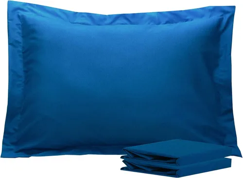 Vista 110 de NTBAY Fundas de almohada estándar, paquete de 2 fundas de almohada de microfibra cepillada de 20 x 26 pulgadas, súper suaves y acogedoras