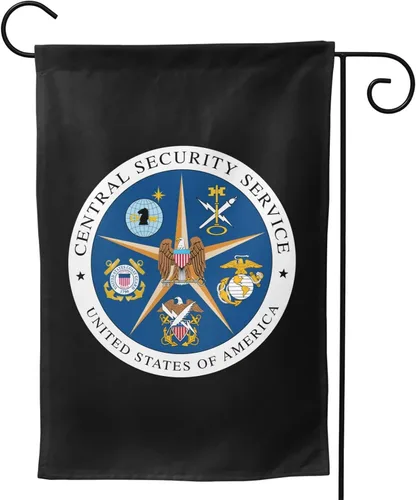 Vista 4 de Seal of the United States Central Security Service Garden Flag 28"x40" Inch Double Sided Garden Flags Home Lawn Outdoor Decor Flags Party Banner