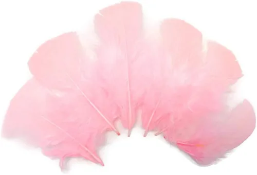 Vista 30 de 1/4 lb - Aqua Blue Pavo Marabou Corto Plumas Sueltas Mullidas Al Por Mayor A Granel