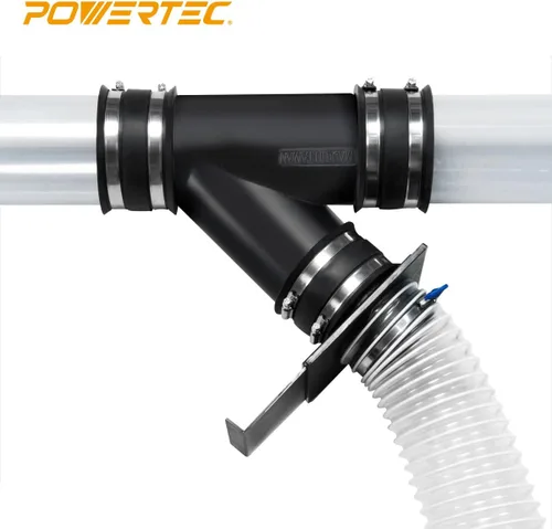 Vista 7 de POWERTEC 70127 Abrazadera de manguera para llave de 2-1/2 pulgadas, llave de tornillo de pulgar, abrazaderas de manguera de acero inoxidable